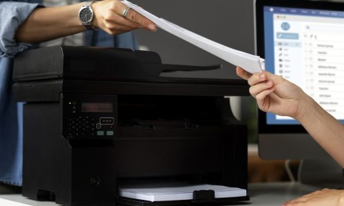 Ricoh multifunction photostat machine in business environment